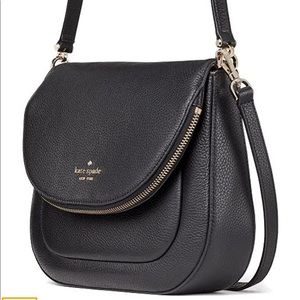 Kate Spade Leila Medium Flap Shoulder Bag.